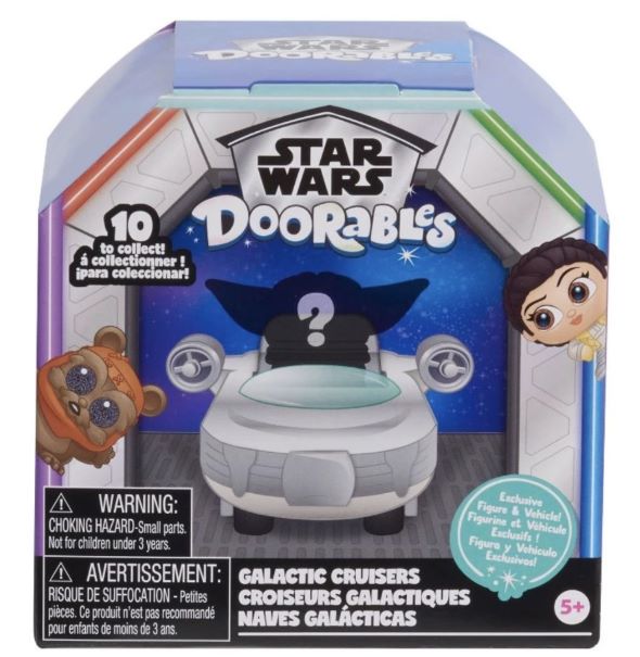 DISNEY Doorables Star Wars Galactic Cruisers cm In espo da 12pz…x